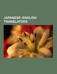 Cover von Japanese-English translators