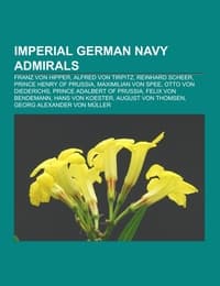 Cover von Imperial German Navy admirals