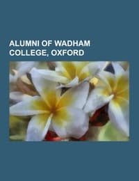 Cover von Alumni of Wadham College, Oxford