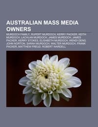Cover von Australian mass media owners