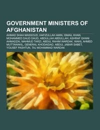 Cover von Government ministers of Afghanistan