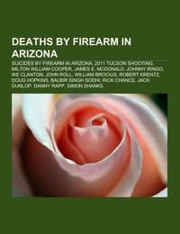 Cover von Deaths by firearm in Arizona