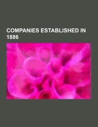 Cover von Companies established in 1886