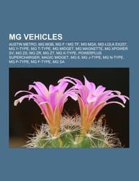 Cover von MG vehicles