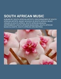 Cover von South African music