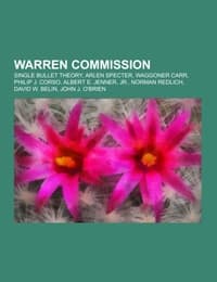 Cover von Warren Commission