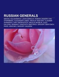 Cover von Russian generals
