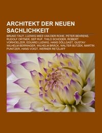 Cover von Architekt der Neuen Sachlichkeit