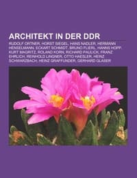 Cover von Architekt in der DDR