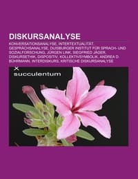 Cover von Diskursanalyse