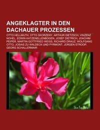 Cover von Angeklagter in den Dachauer Prozessen