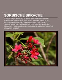 Cover von Sorbische Sprache