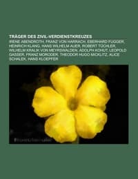Cover von Träger des Zivil-Verdienstkreuzes