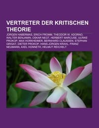 Cover von Vertreter der Kritischen Theorie