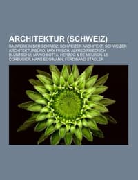 Cover von Architektur (Schweiz)