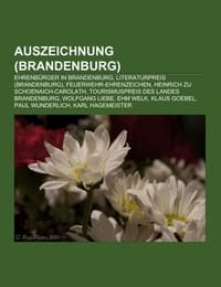Cover von Auszeichnung (Brandenburg)