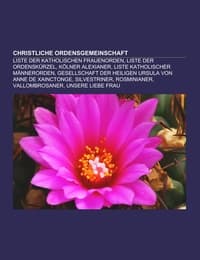 Cover von Christliche Ordensgemeinschaft