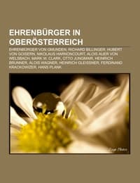 Cover von Ehrenbürger in Oberösterreich