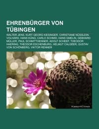 Cover von Ehrenbürger von Tübingen