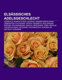 Cover von Elsässisches Adelsgeschlecht