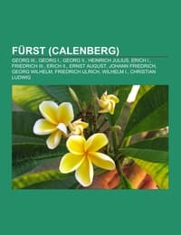 Cover von Fürst (Calenberg)