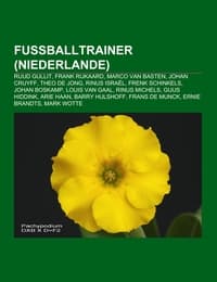 Cover von Fußballtrainer (Niederlande)