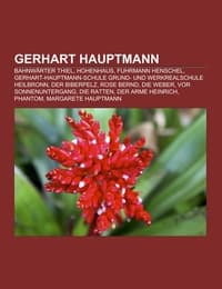 Cover von Gerhart Hauptmann