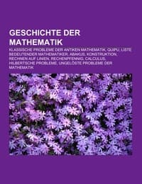 Cover von Geschichte der Mathematik