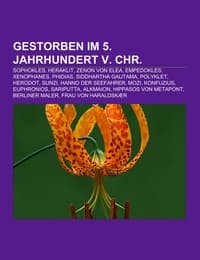 Cover von Gestorben im 5. Jahrhundert v. Chr.