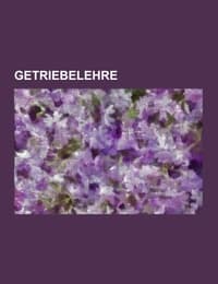 Cover von Getriebelehre