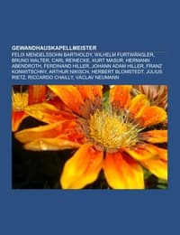 Cover von Gewandhauskapellmeister