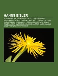 Cover von Hanns Eisler
