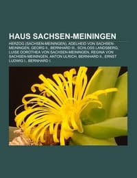Cover von Haus Sachsen-Meiningen