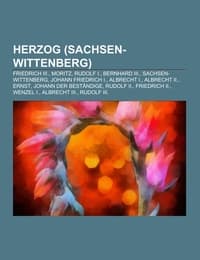 Cover von Herzog (Sachsen-Wittenberg)