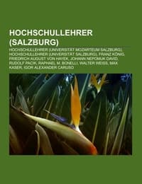 Cover von Hochschullehrer (Salzburg)