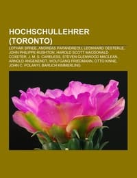 Cover von Hochschullehrer (Toronto)