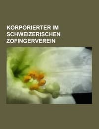 Cover von Korporierter im Schweizerischen Zofingerverein