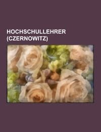 Cover von Hochschullehrer (Czernowitz)