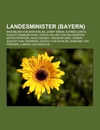 Cover von Landesminister (Bayern)