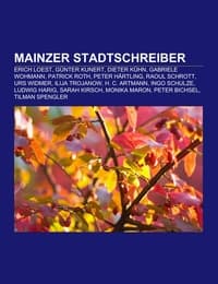 Cover von Mainzer Stadtschreiber