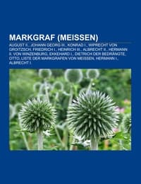 Cover von Markgraf (Meißen)