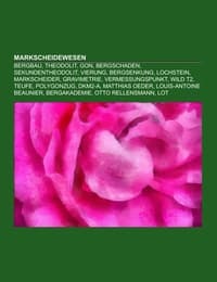 Cover von Markscheidewesen