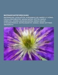 Cover von Matriarchatsforschung