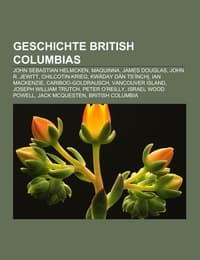 Cover von Geschichte British Columbias