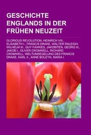 Cover von Geschichte Englands in Der Frühen Neuzeit
