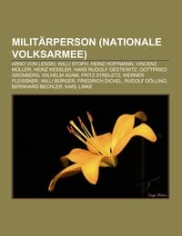 Cover von Militärperson (Nationale Volksarmee)