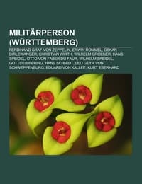 Cover von Militärperson (Württemberg)