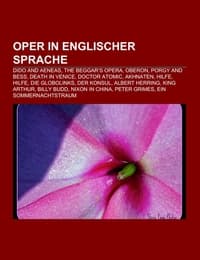 Cover von Oper in englischer Sprache
