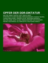 Cover von Opfer der DDR-Diktatur