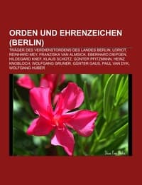 Cover von Orden und Ehrenzeichen (Berlin)